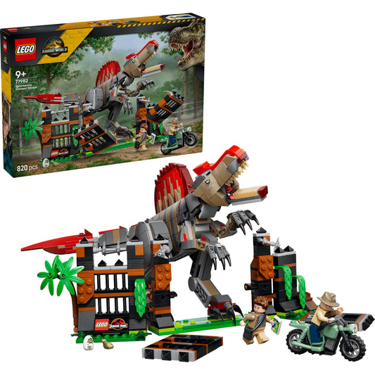 77982 Jurassic World Flucht des Spinosaurus, Konstruktionsspielzeug