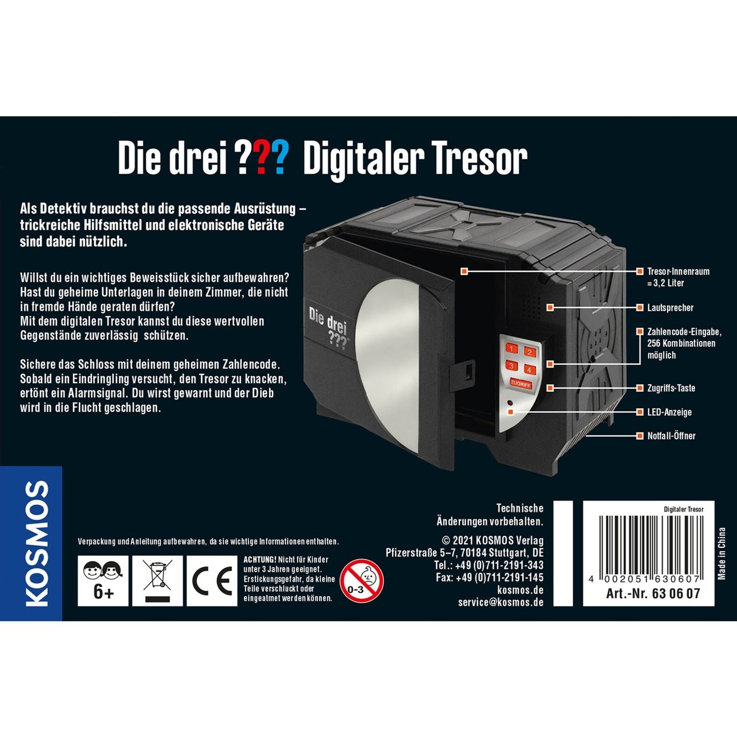 Kosmos Die drei ??? Digitaler Tresor