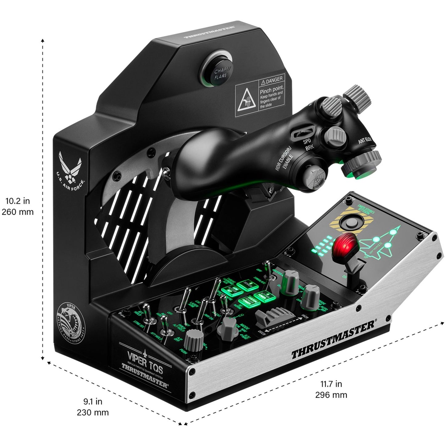 Thrustmaster Viper TQS Mission Pack (schwarz)