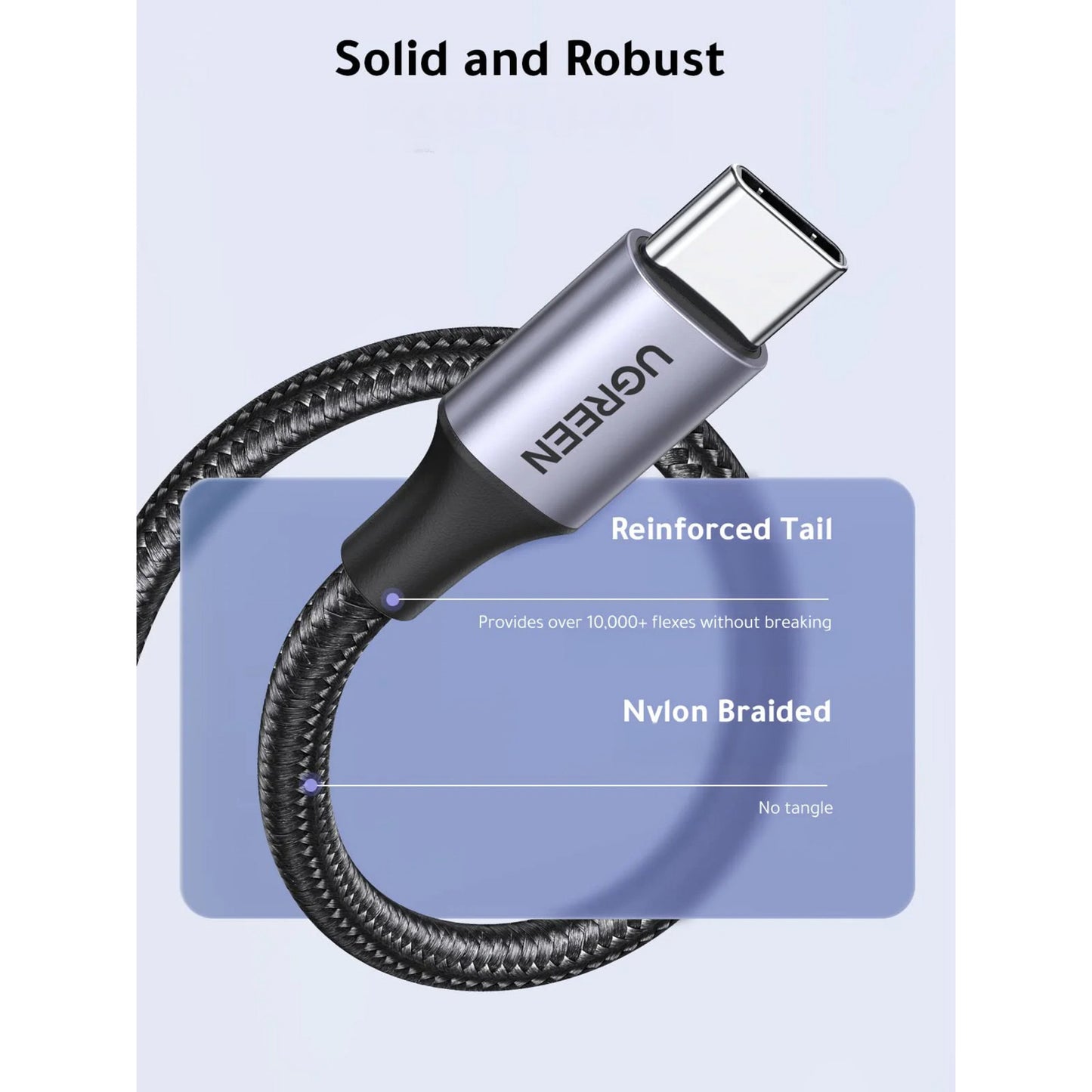 US288 USB-A auf USB-C Lade- und Datenkabel