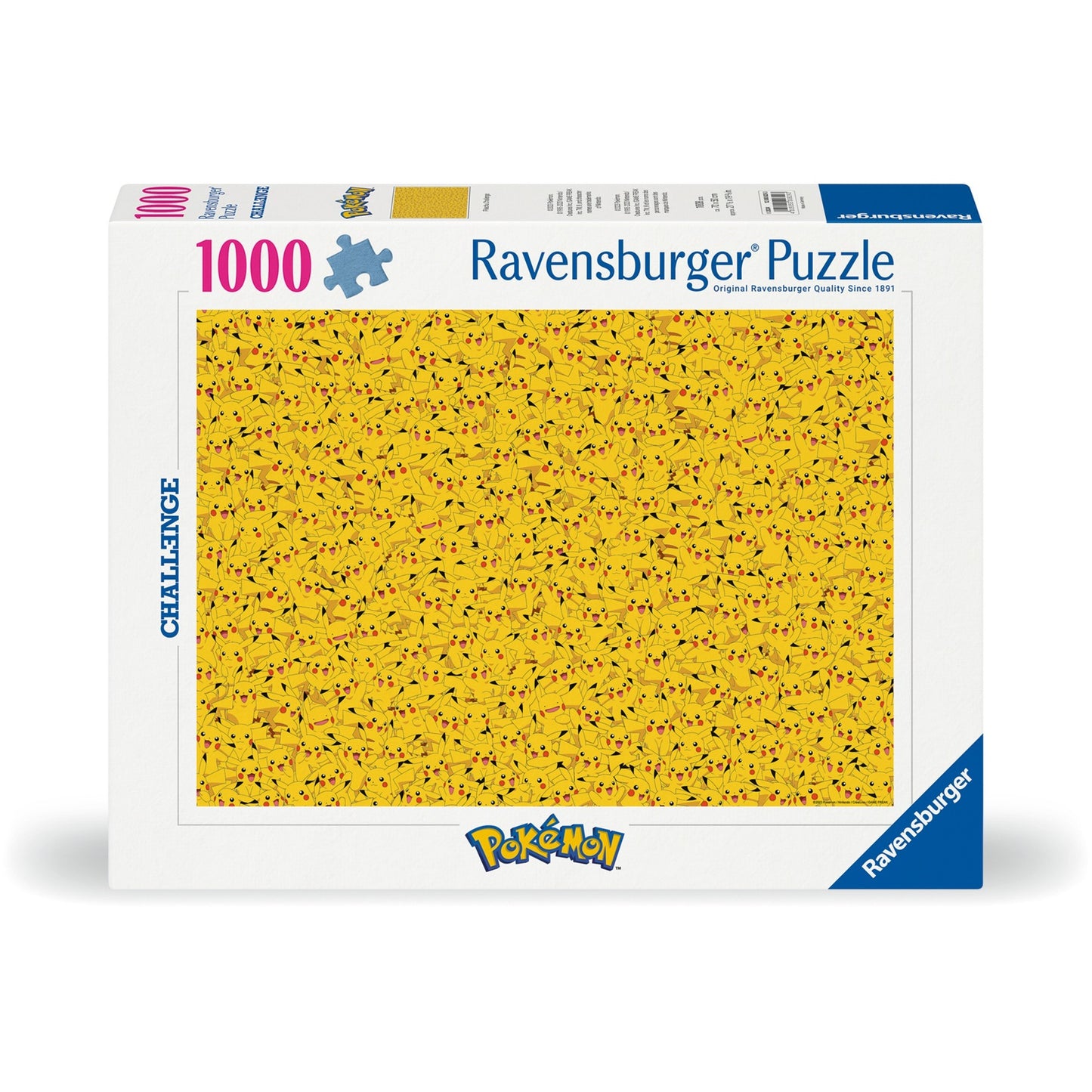 Ravensburger Puzzle Pikachu Challenge (1000 Teile)