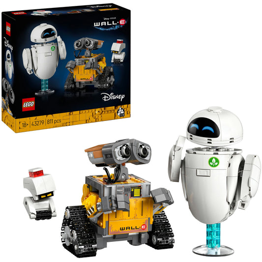 43279 Disney Pixar WALL-E und EVE, Konstruktionsspielzeug