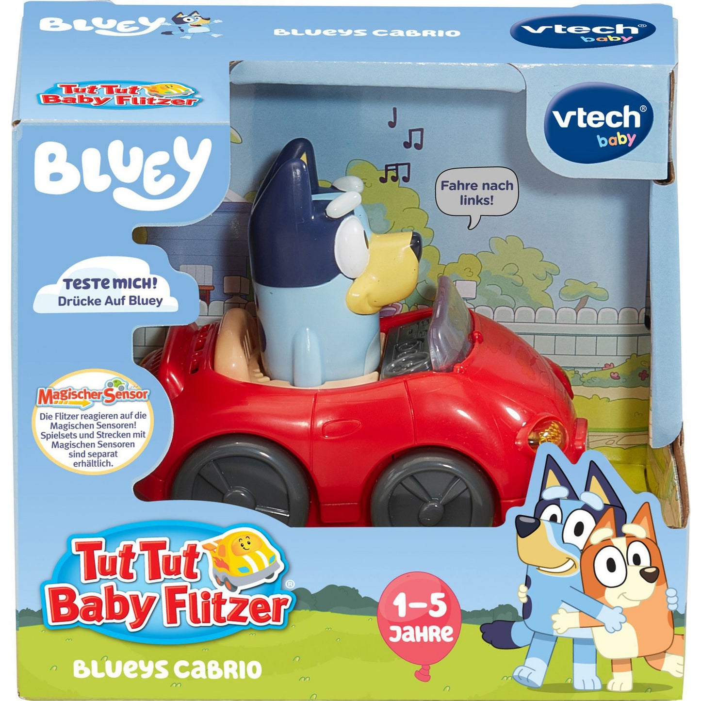 Tut Tut Baby Flitzer - Blueys Cabrio, Spielfahrzeug