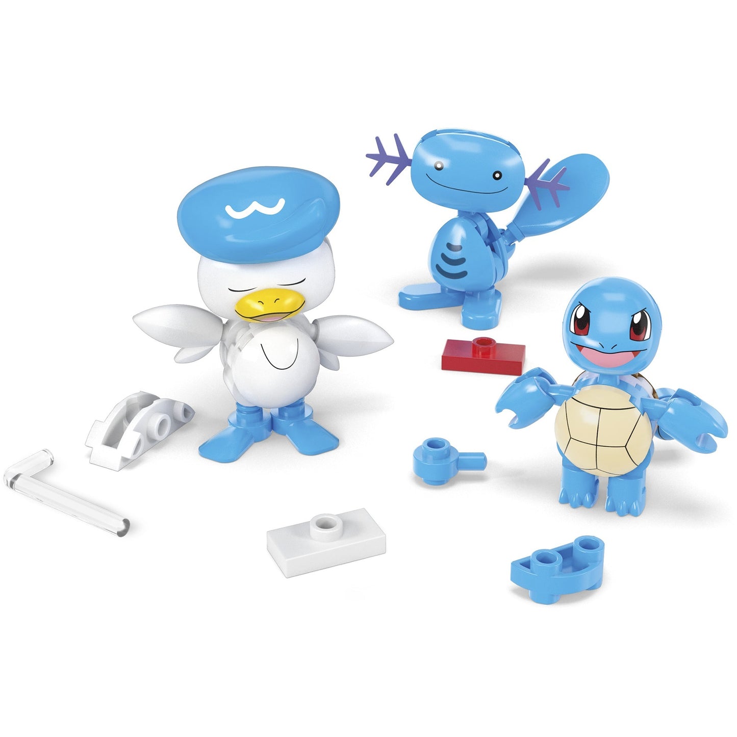 MEGA Pokémon 4 Wasser-Typ Pokémon Sets, Konstruktionsspielzeug