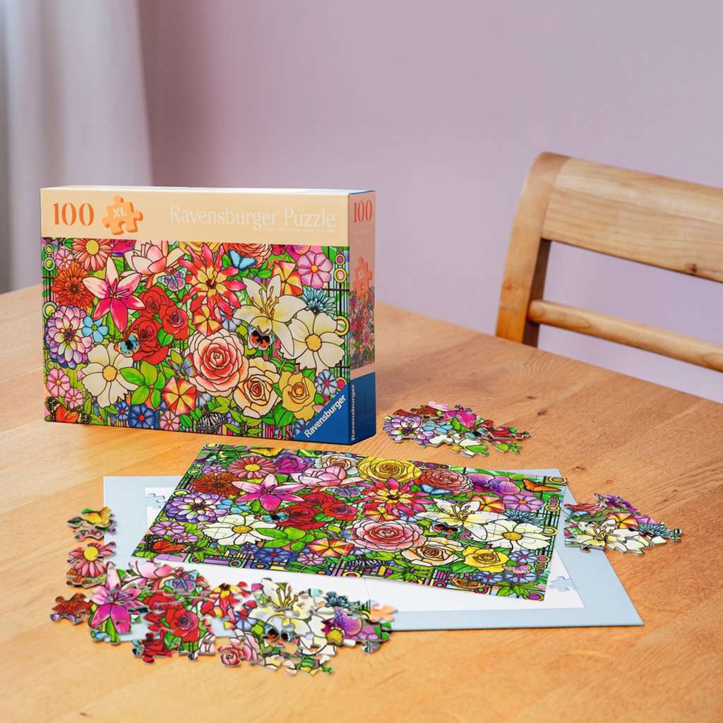 Feel Well & Puzzle - Blumenfenster