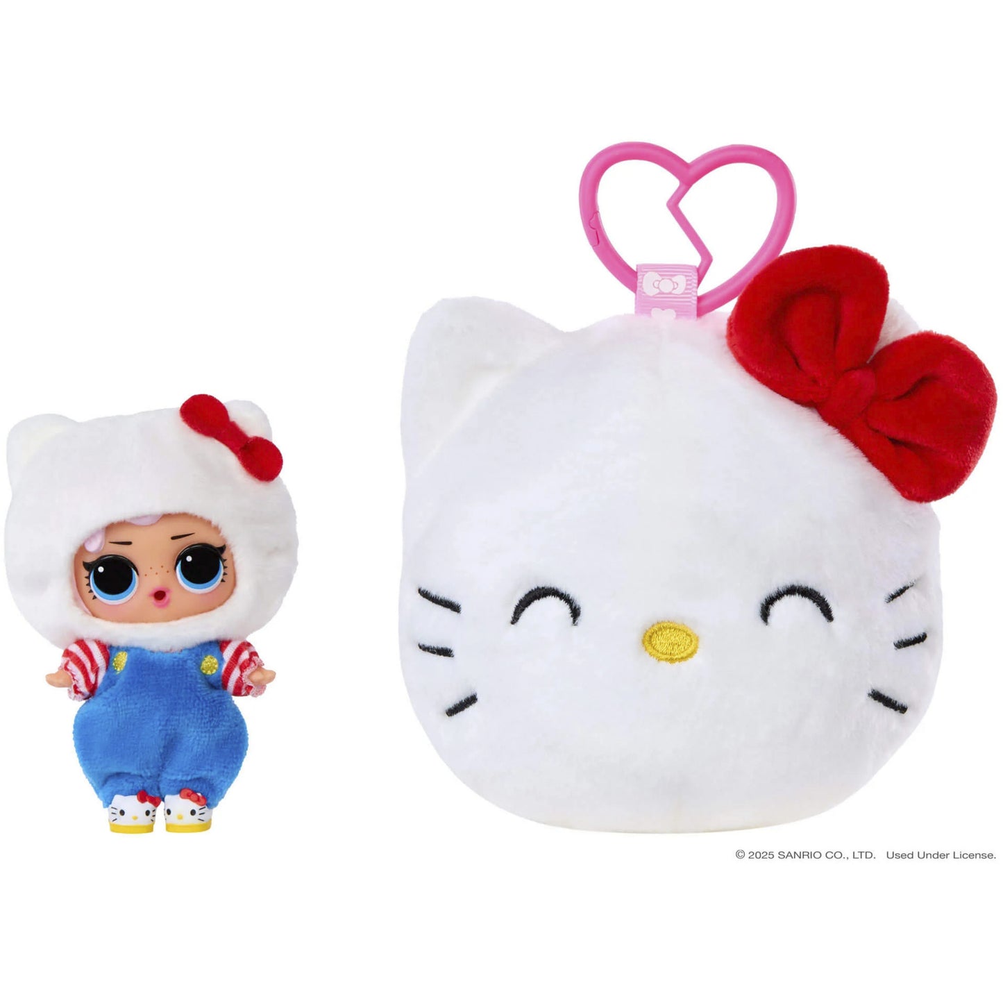 L.O.L. Surprise Loves Hello Kitty Reversible Plush, Spielfigur
