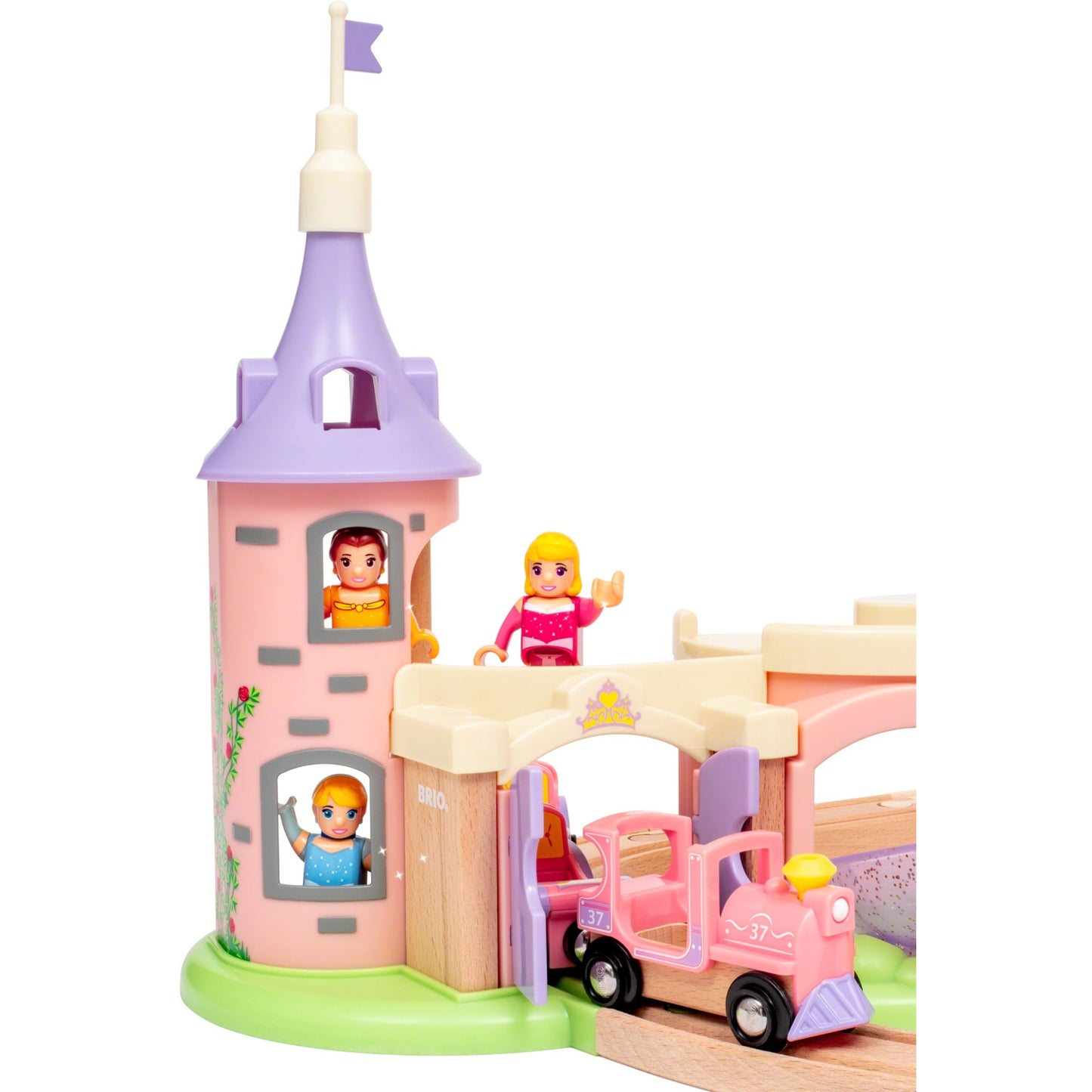 BRIO Disney Princess Traumschloss Eisenbahn-Set