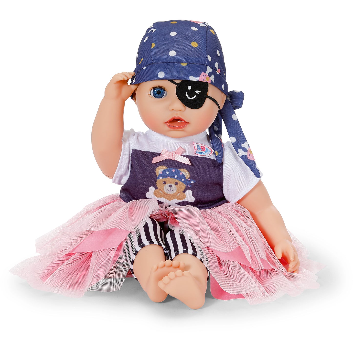 BABY born Piratenmädchen-Outfit 43cm, Puppenzubehör