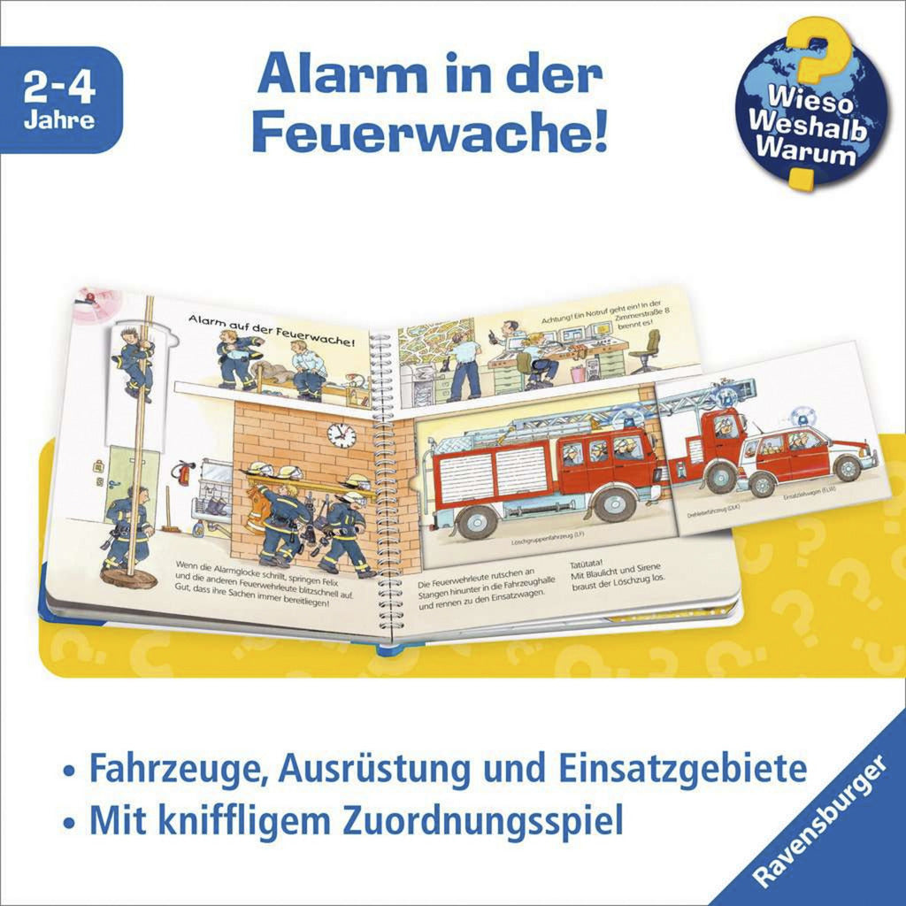 Wieso? Weshalb? Warum? junior Band 2 - Die Feuerwehr, Lernbuch