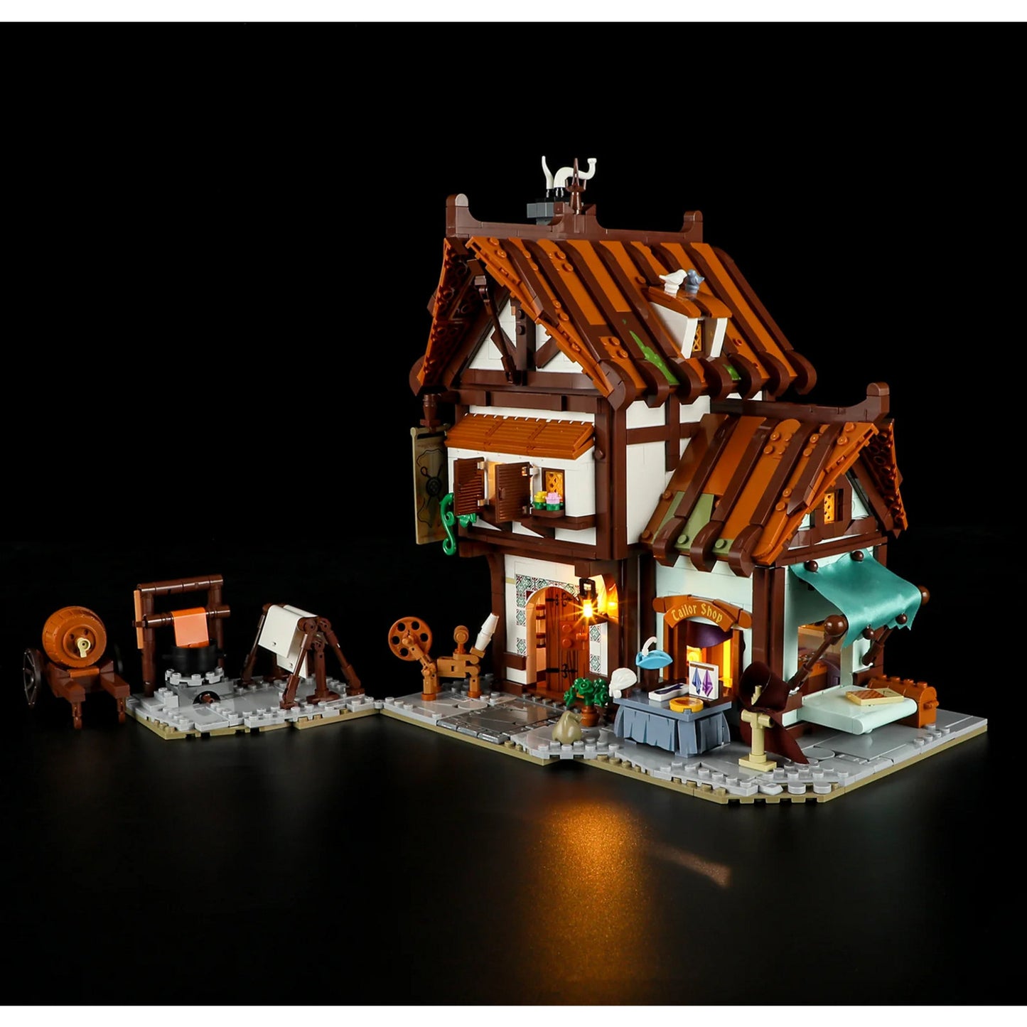 Mittelalterliche Schneiderei, Konstruktionsspielzeug