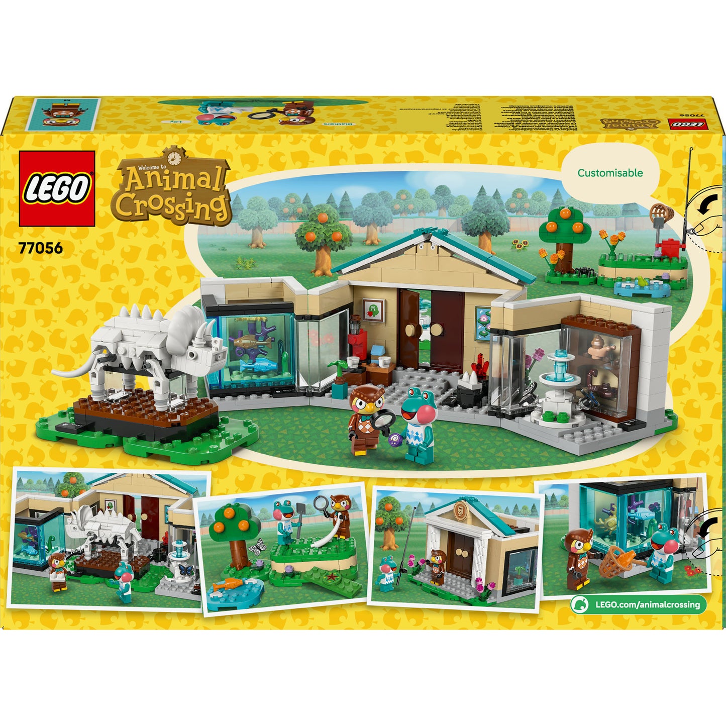 77056 Animal Crossing Eugens Museumssammlung, Konstruktionsspielzeug
