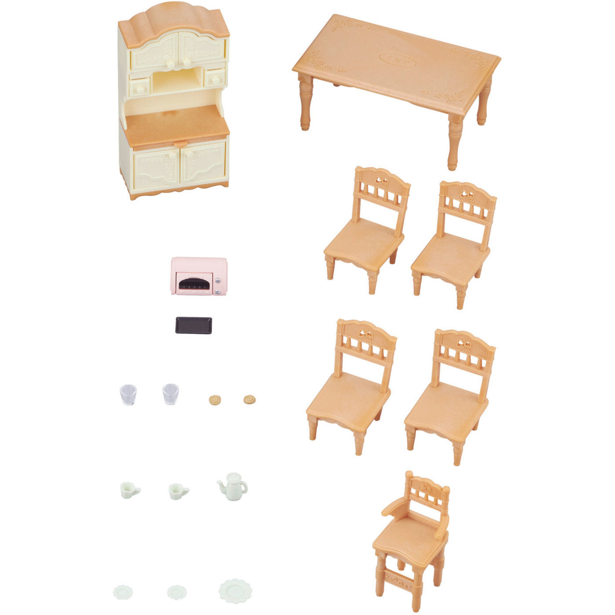 Sylvanian Families - Landhaus Esszimmer, Konstruktionsspielzeug