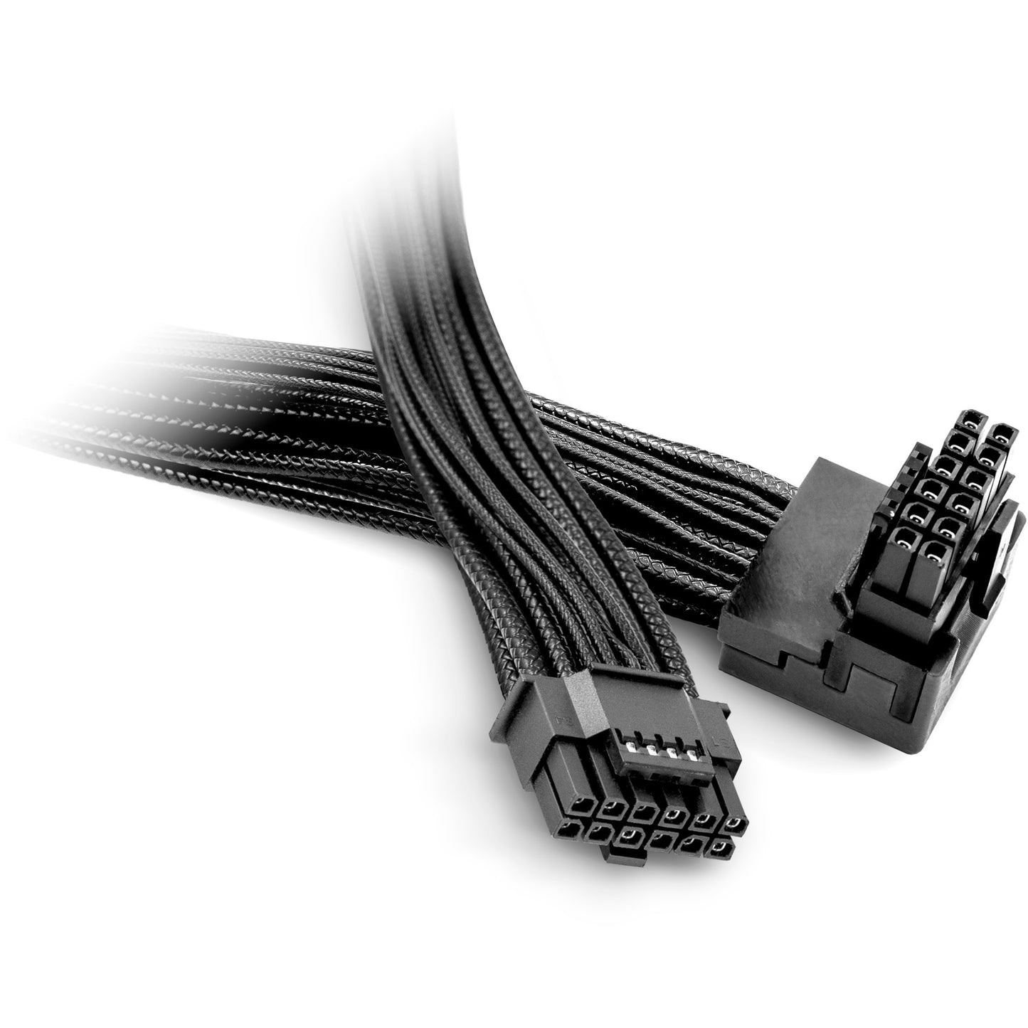 Be quiet 12VHPWR PCI-E 90° Kabel (schwarz, 70cm)