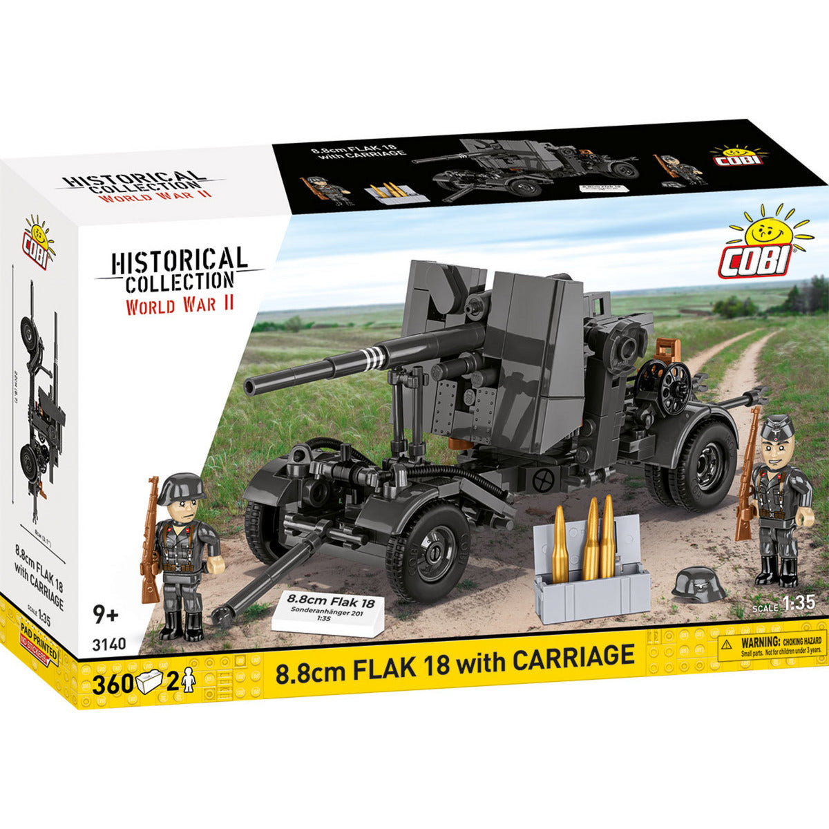 8.8 cm Flak 18 mit Lafette, Konstruktionsspielzeug