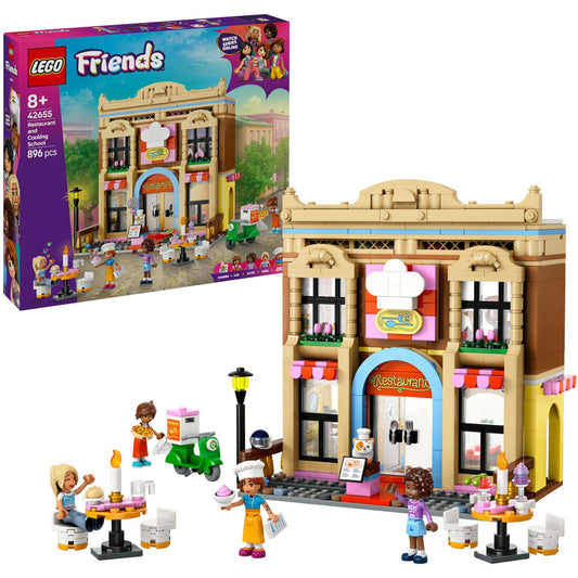 42655 Friends Restaurant und Kochschule, Konstruktionsspielzeug