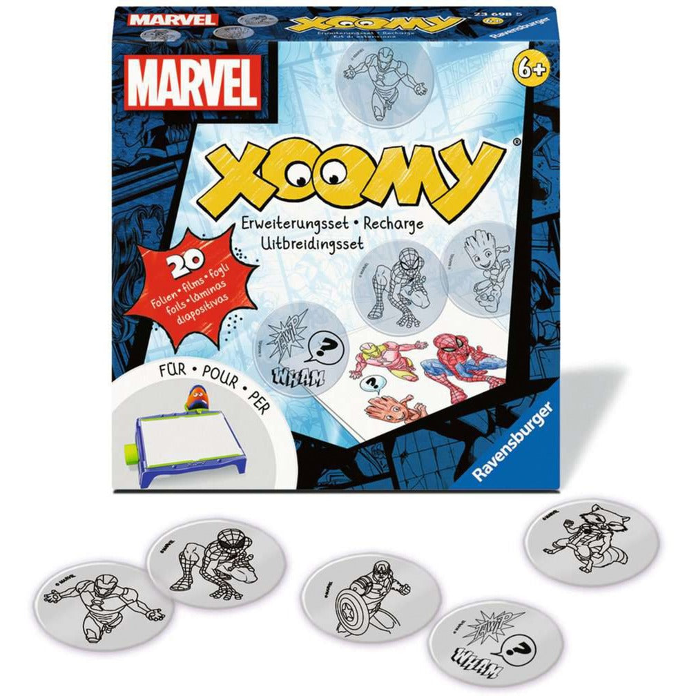 Ravensburger Xoomy Erweiterungsset Marvel 23698, Malen