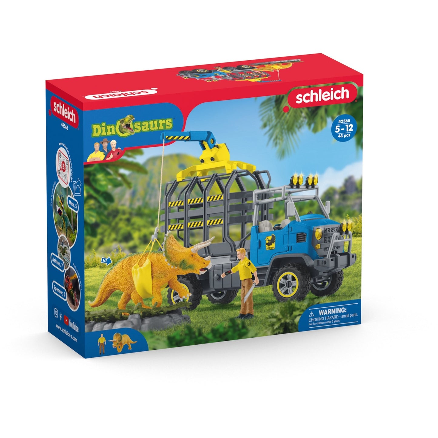 Schleich Dinosaurs Dinosaurier Truck Mission, Spielfahrzeug