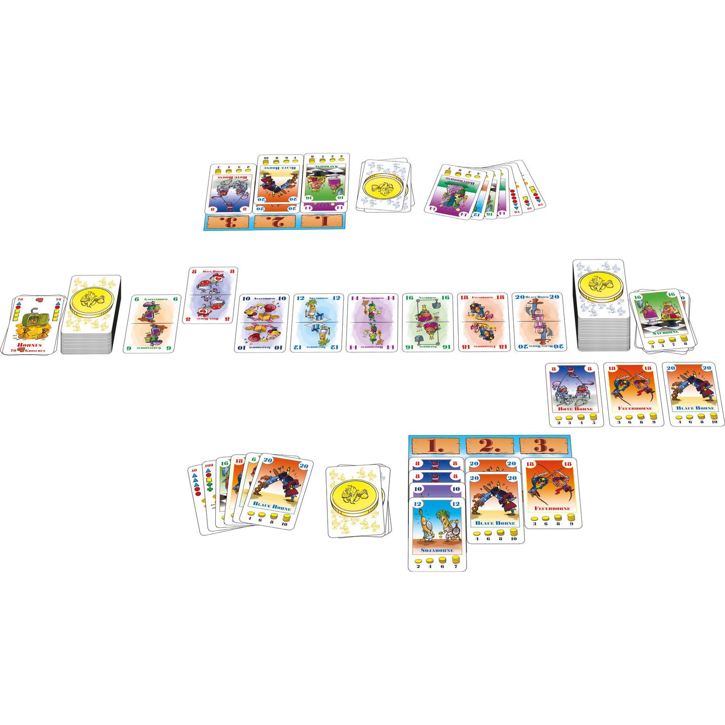 Bohnanza - Das Duell, Kartenspiel