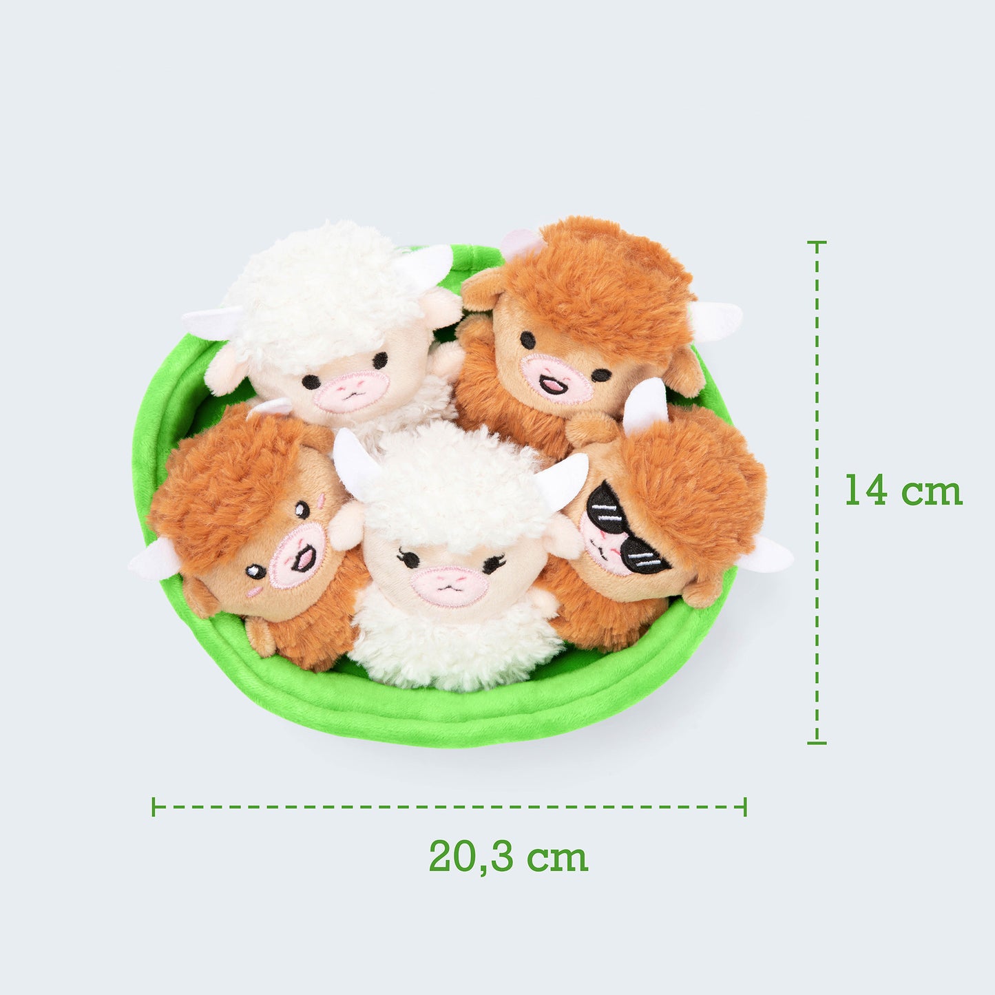 Emotional Support Highland Cows, Kuscheltier