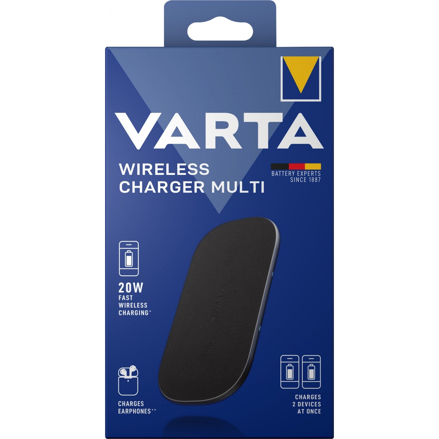 Varta Wireless Charger Multi (schwarz)