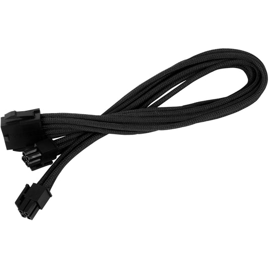 Silverstone Technology Strom-Verlängerungskabel SST-PP07-EPS8B (schwarz, 30cm)