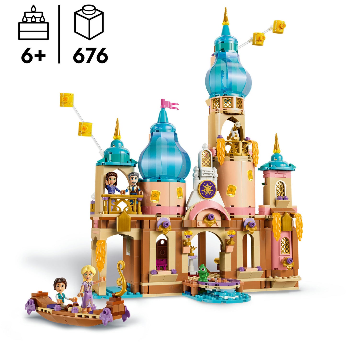 43297 Disney Princess Rapunzels Schloss, Konstruktionsspielzeug