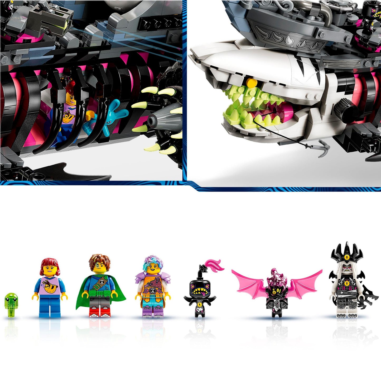 LEGO 71469 DREAMZzz Albtraum-Haischiff, Konstruktionsspielzeug