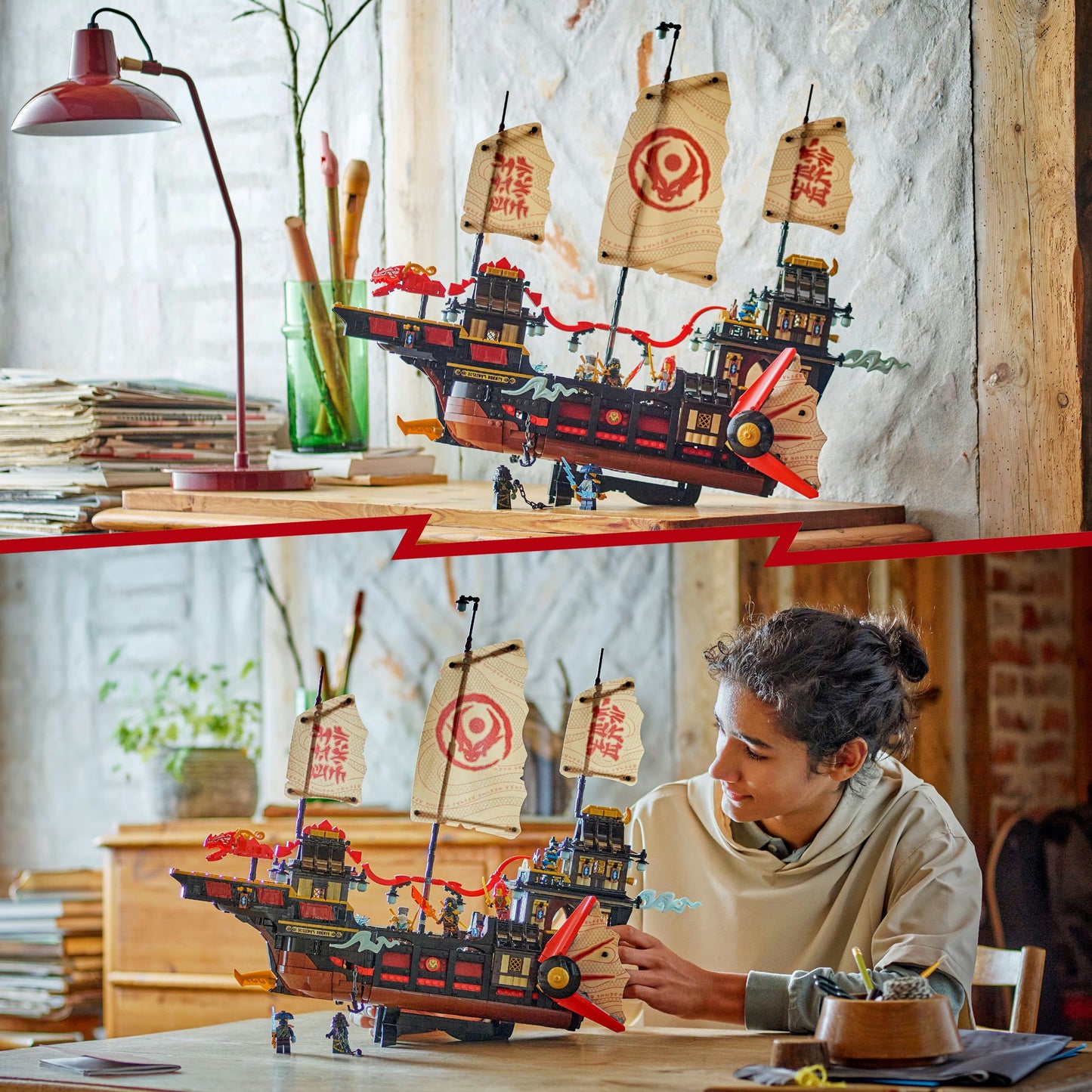 71848 Ninjago Der Tempel-Flugsegler, Konstruktionsspielzeug
