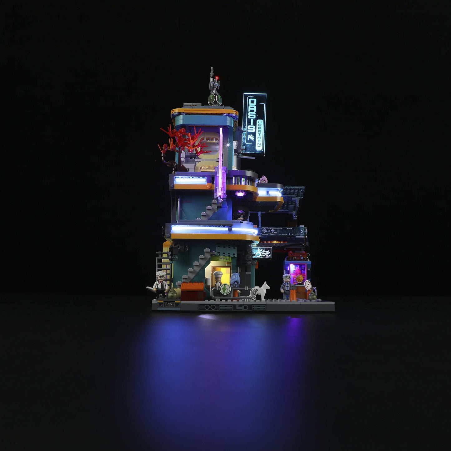 Cyberpunk Neoncity - Apartment, Konstruktionsspielzeug