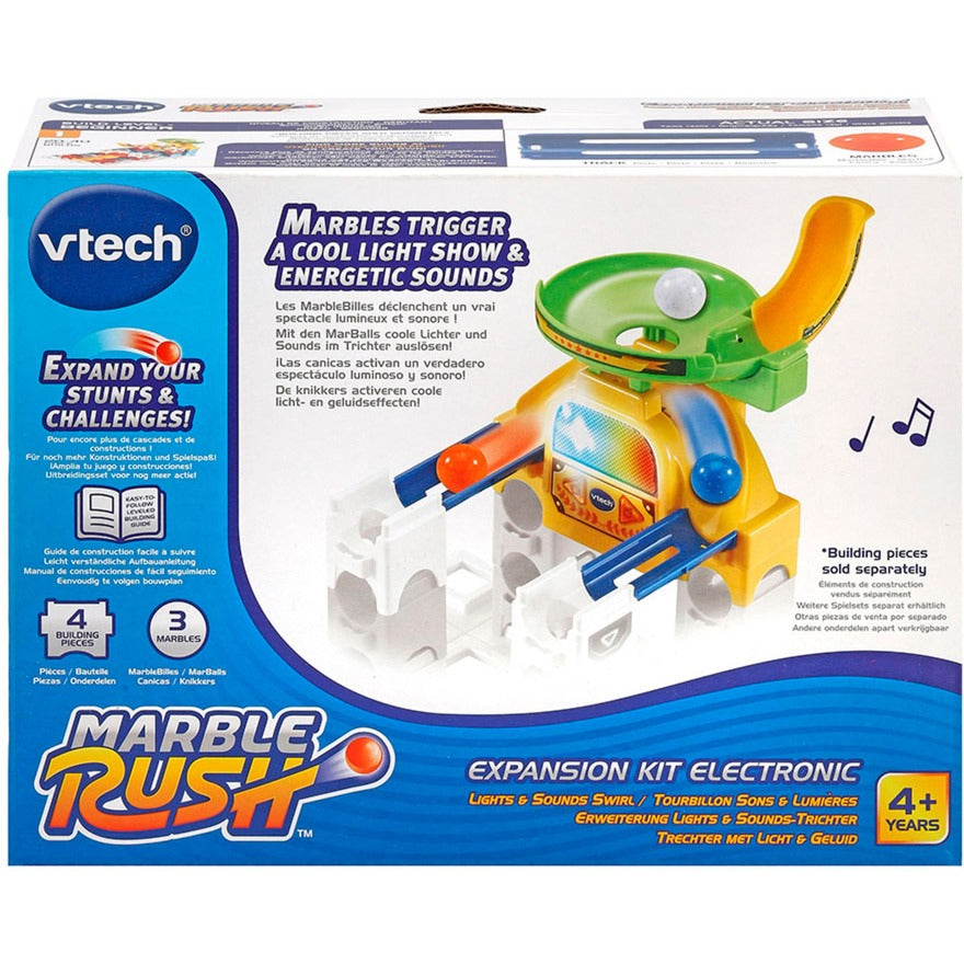 VTech Marble Rush - Erweiterung Lights&Sounds-Trichter, Bahn