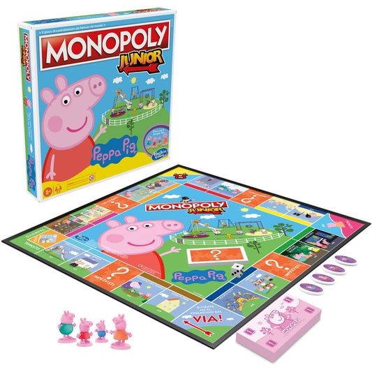 Hasbro Monopoly Junior: Peppa Wutz, Brettspiel