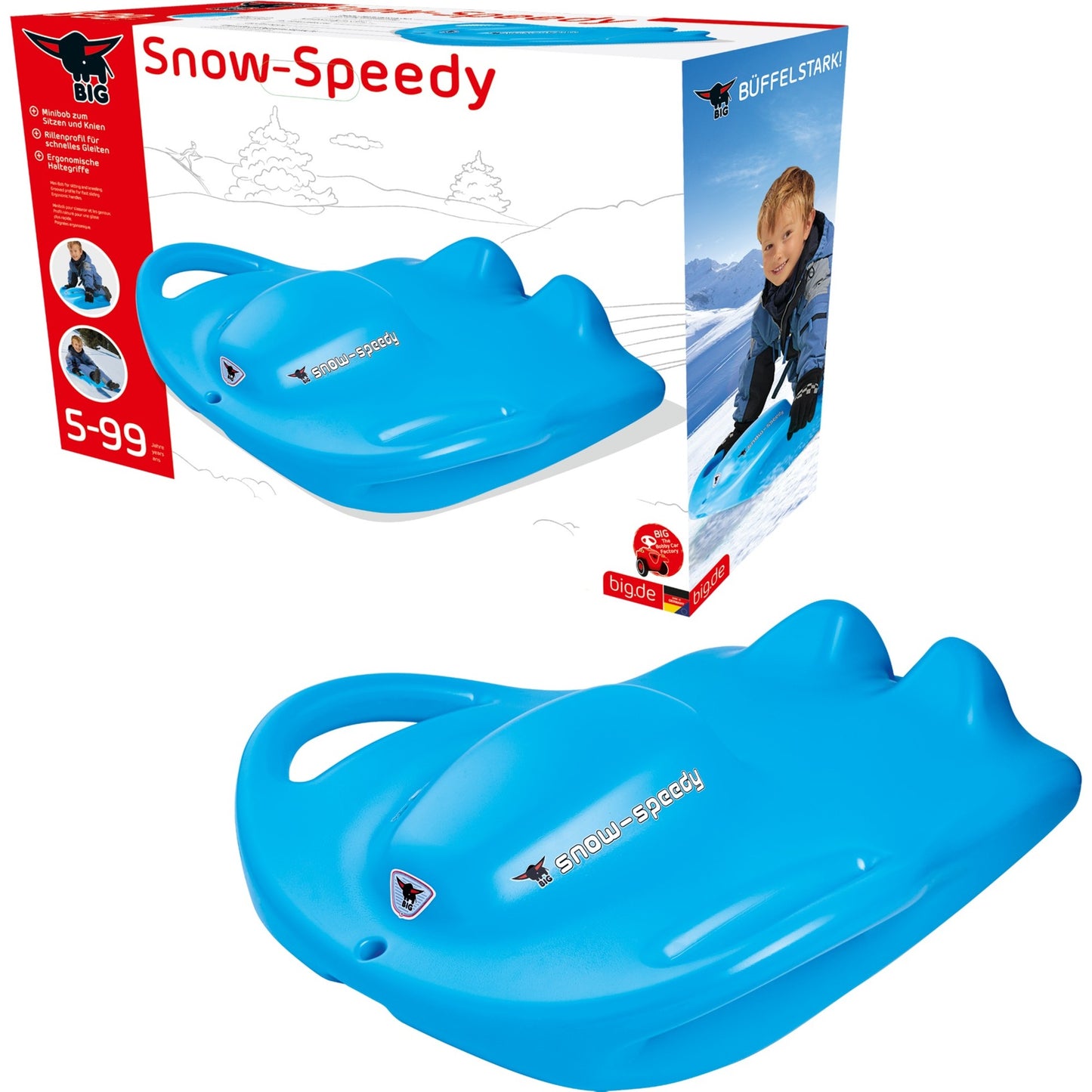 BIG Snow-Speedy (blau/hellblau)