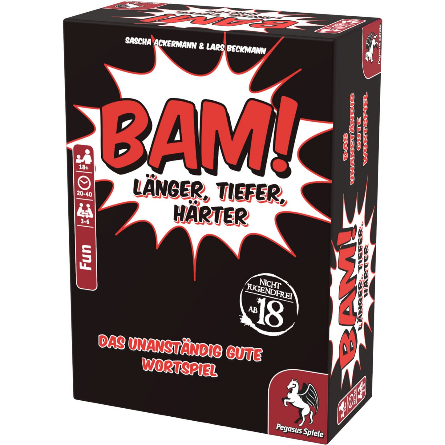 BAM! - Länger, Tiefer, Härter, Partyspiel