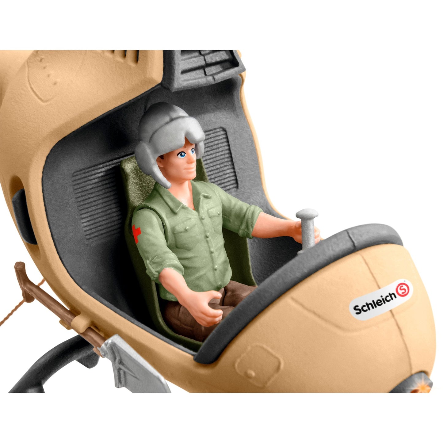 Schleich Wild Life Helikopter Tierrettung