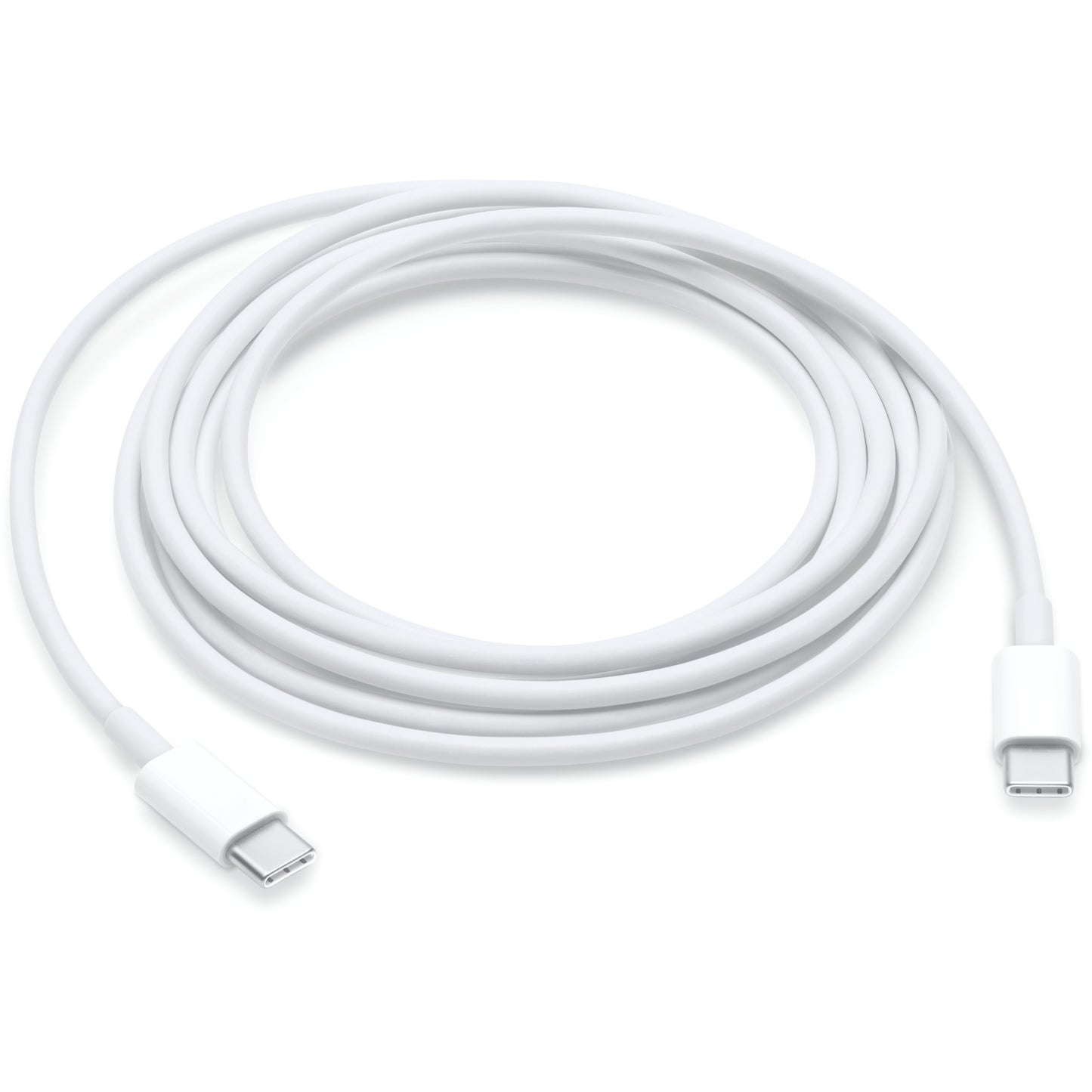 Apple USB 2.0 Kabel, USB-C Stecker > USB-C Stecker (weiss, 2 Meter)