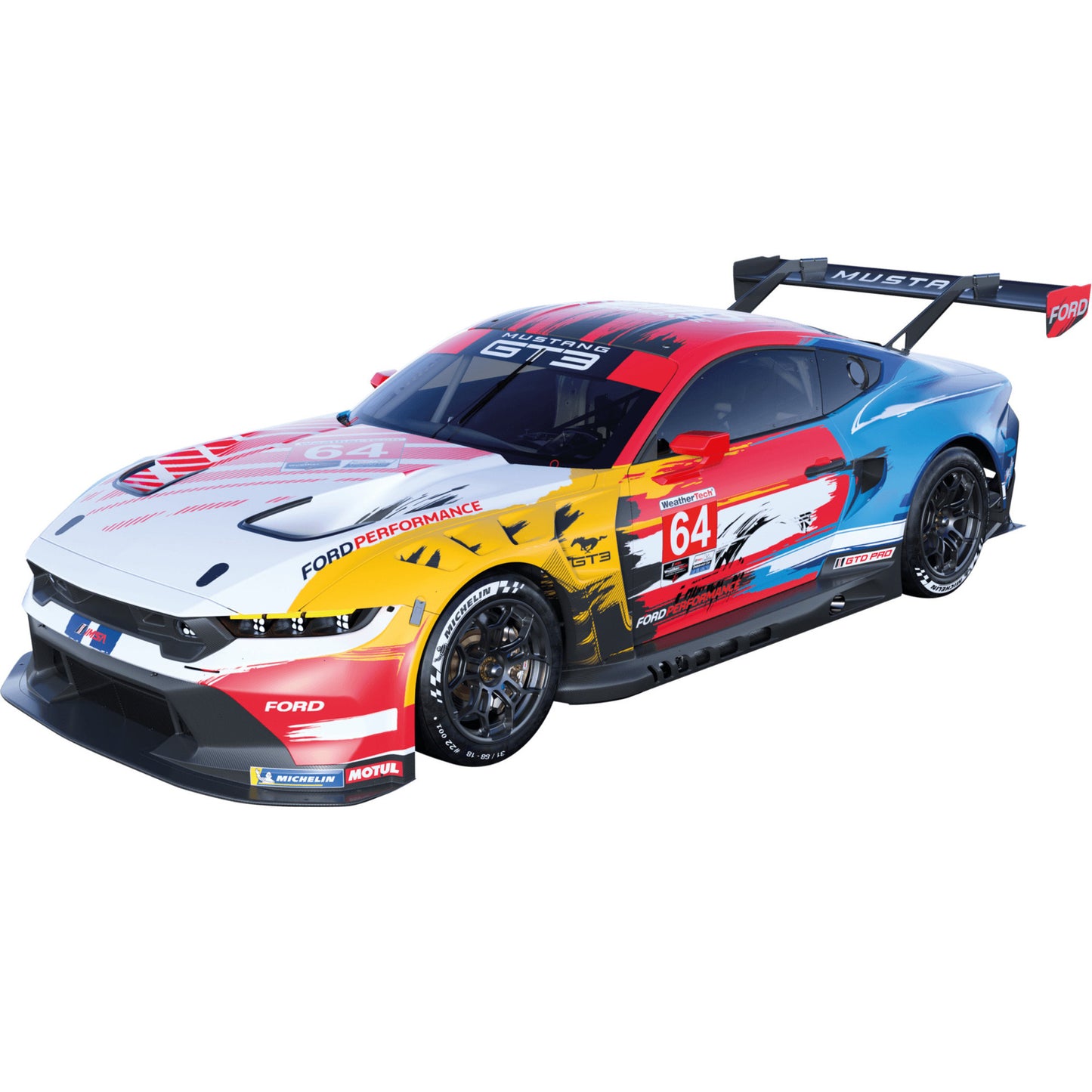 HYBRID Ford Mustang GT3 Champion Spirit, No.64, Rennwagen