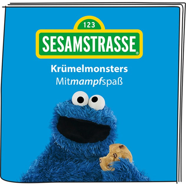 Tonies Sesamstrasse - Krümelmonsters Mitmampfspass (Hörspiel mit Liedern)