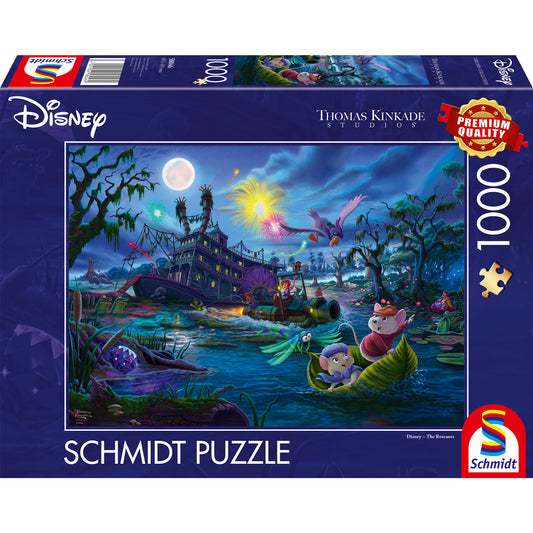 Thomas Kinkade Studios: Disney - The Rescuers, Puzzle