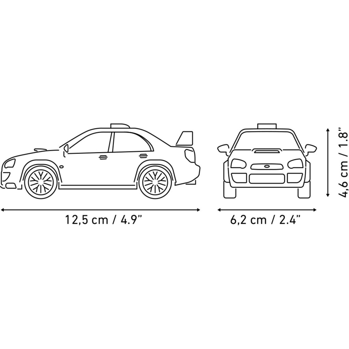 Subaru Impreza WRC 2003, Konstruktionsspielzeug