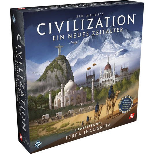 Asmodee Civilization: Ein neues Zeitalter - Terra Incognita, Brettspiel