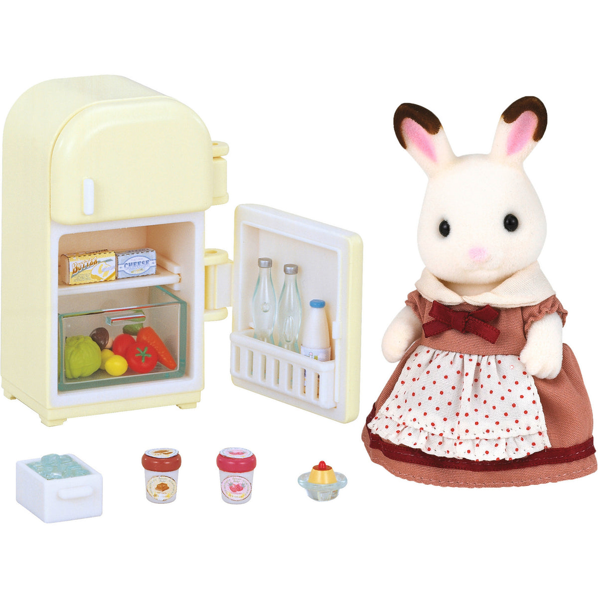 Sylvanian Families - Schokoladenhasen Mutter Küchen Set, Konstruktionsspielzeug