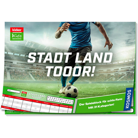 Kicker Kids: Stadt - Land - Tor!, Rätselspiel
