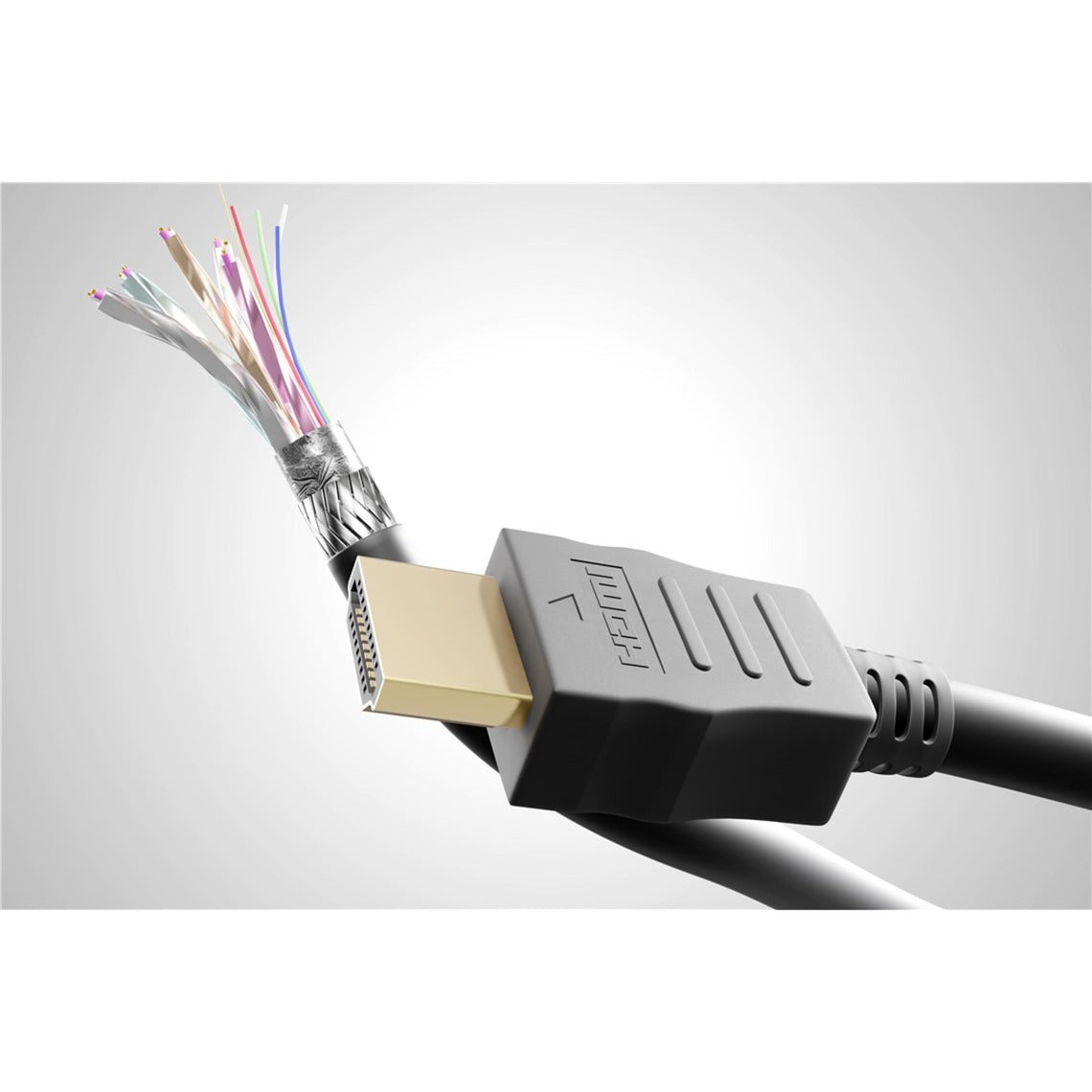 Goobay Ultra High-Speed HDMI Kabel mit Ethernet, HDMI 2.1 (schwarz, 2 Meter)