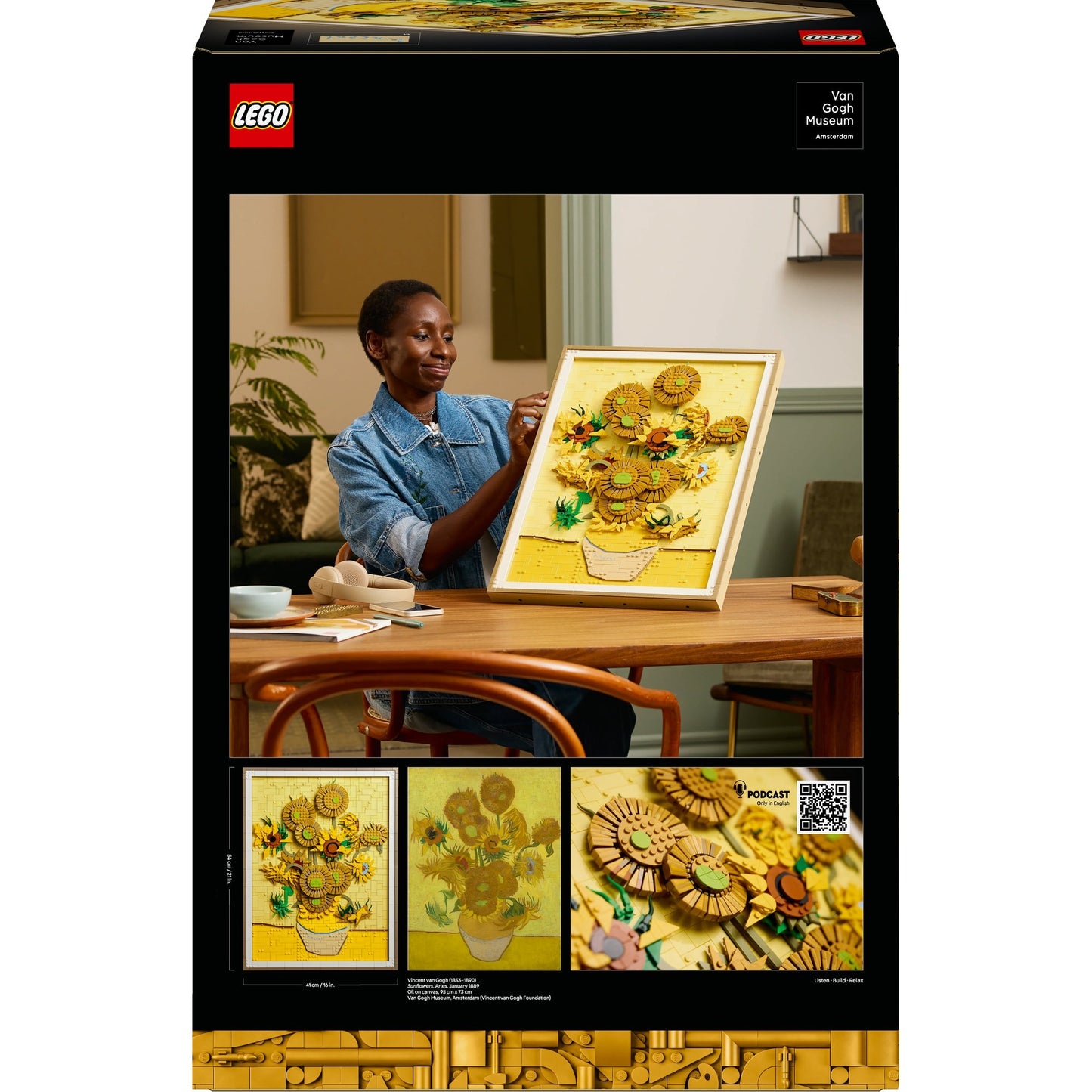 31215 Art Vincent van Gogh - Sonnenblumen, Konstruktionsspielzeug