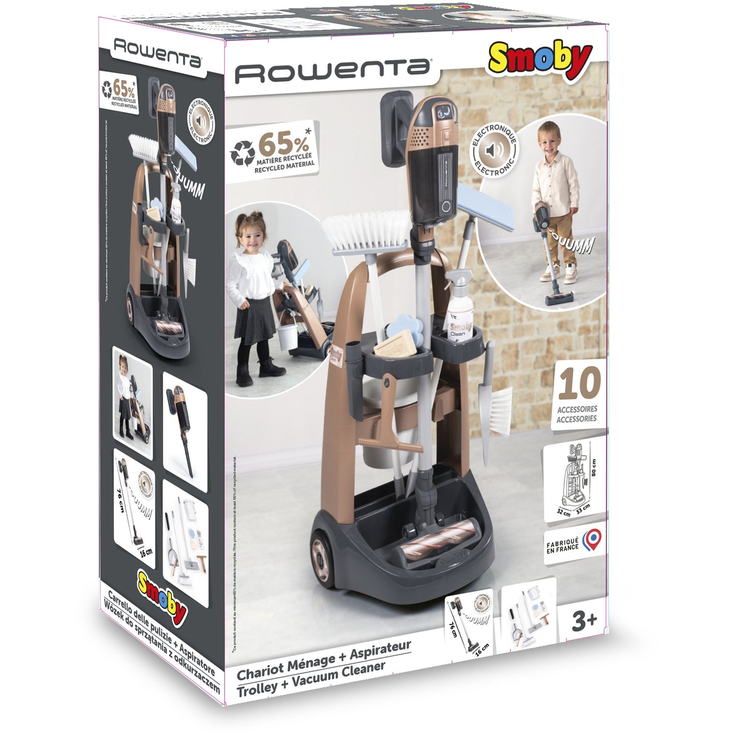 Rowenta Reinigungstrolley, Kinderhaushaltsgerät