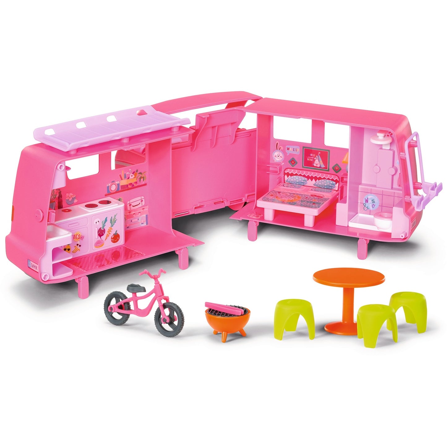 ZAPF Creation BABY born® Minis - Campervan mit Jasmin, Spielfahrzeug