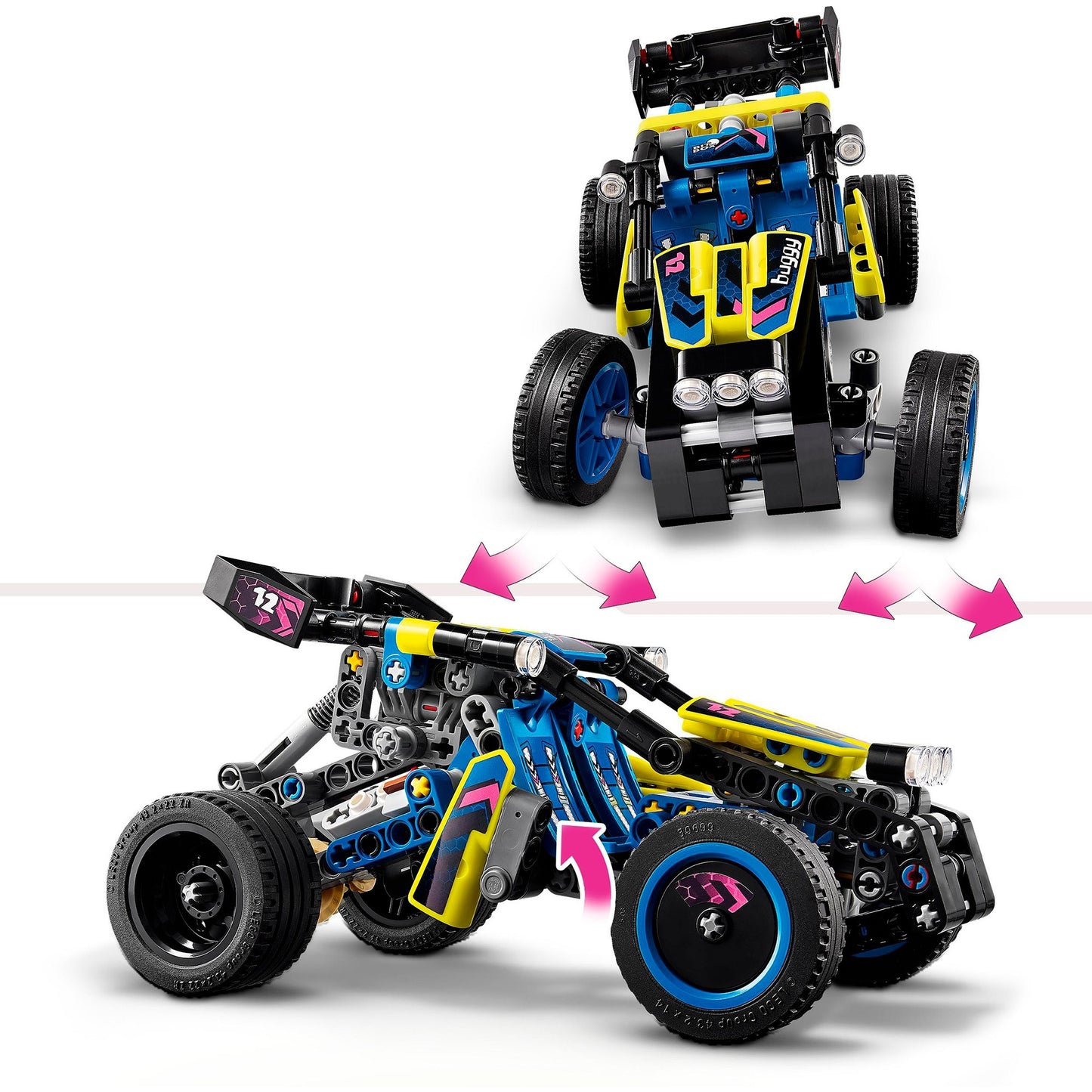 LEGO 42164 Technic Offroad Rennbuggy, Konstruktionsspielzeug