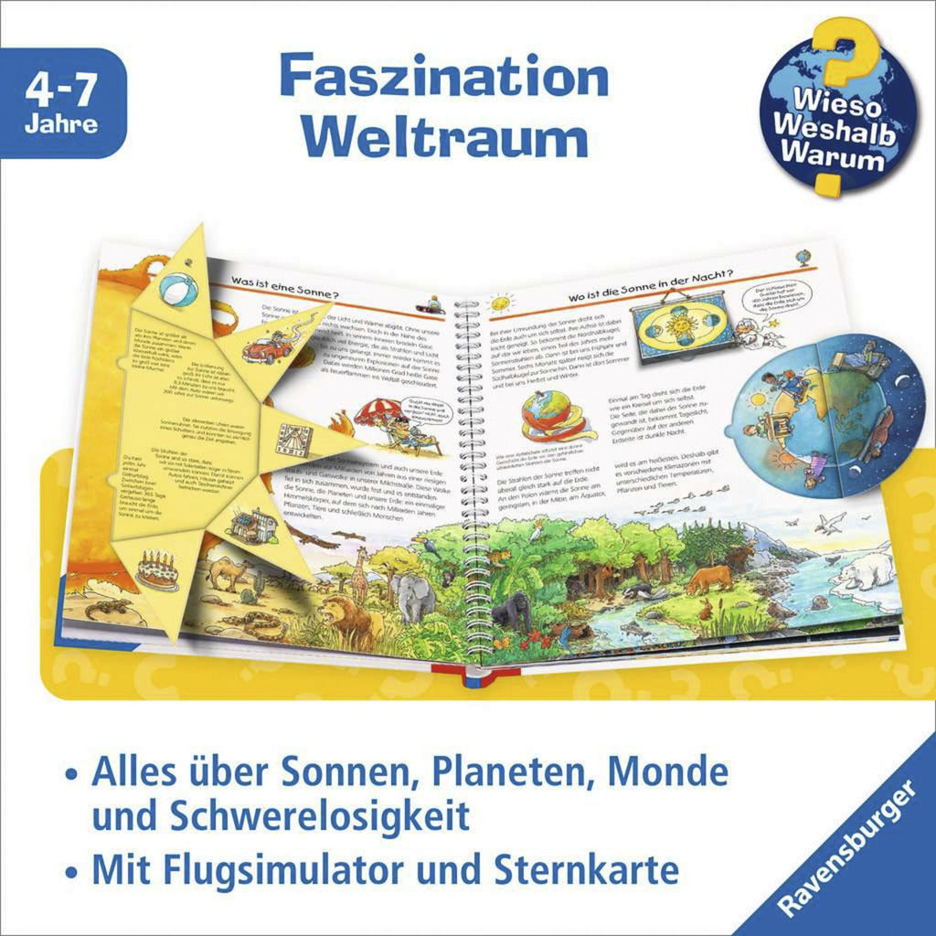 Wieso? Weshalb? Warum? Band 32 - Wir entdecken den Weltraum, Lernbuch