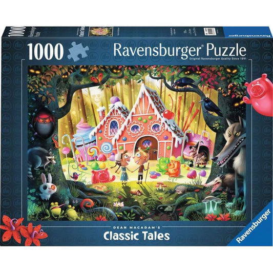 Ravensburger Puzzle Dean Macadam's Classic Tales - Hänsel und Gretel (1000 Teile)