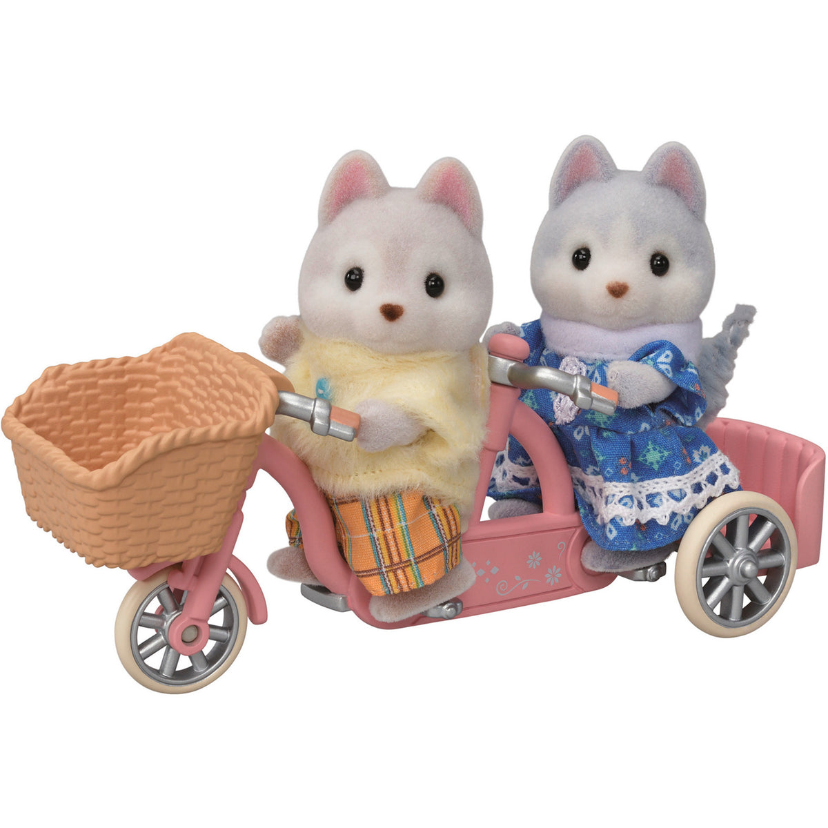 Sylvanian Families - Tandem Spielset mit Figuren, Konstruktionsspielzeug